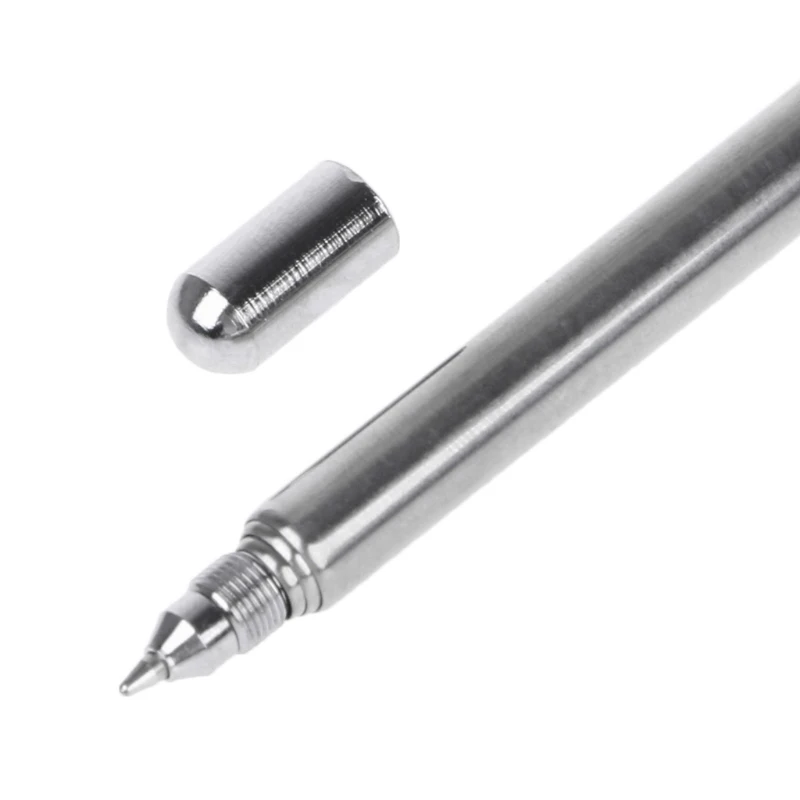 

2 in 1 Pointer Telescopic Extendable Steel Ballpoint Pen Teaching Tool Magic Pen