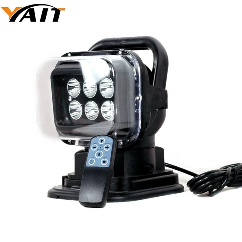 Yait 1* 7" 30W Led Remote control Searchlight 7inch 12v Spot LED Work