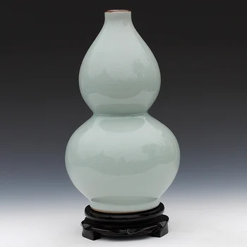 

Jingdezhen ceramics kiln crackle glaze antique gourd vase of modern Home Furnishing decoration decoration
