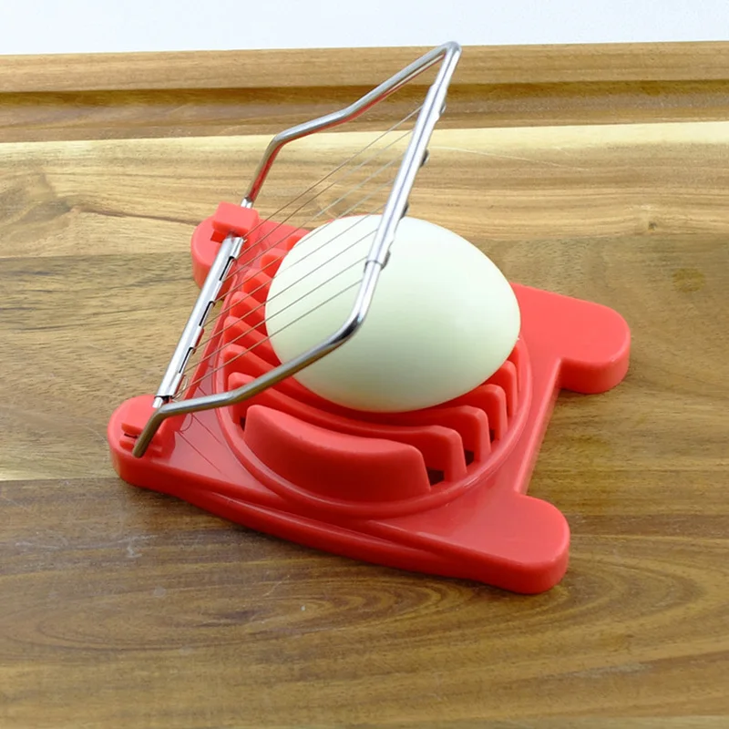 

Cut Multifunctional Kitchen Egg Slicer Isolator Cutter Edges Flower Mold New High Quality Random Color Egg Slicer Kitchen