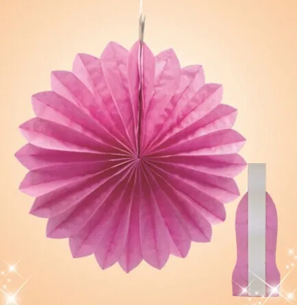 10pcs 10&quot/25cm Honeycomb Tissue Paper Fan Home Party Wedding Decoration Clearance Sales at the End of Year! | Дом и сад