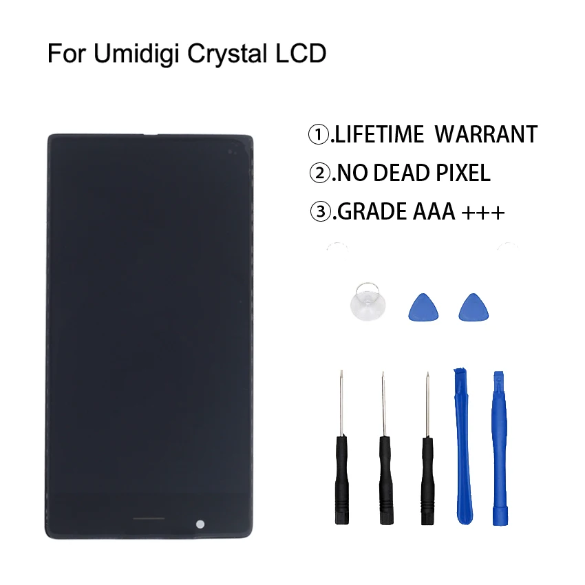 

For Umidigi umi crystal LCD Display Touch Screen Digitizer Assmbly For Umidigi umi crystal lcd Display phone Parts
