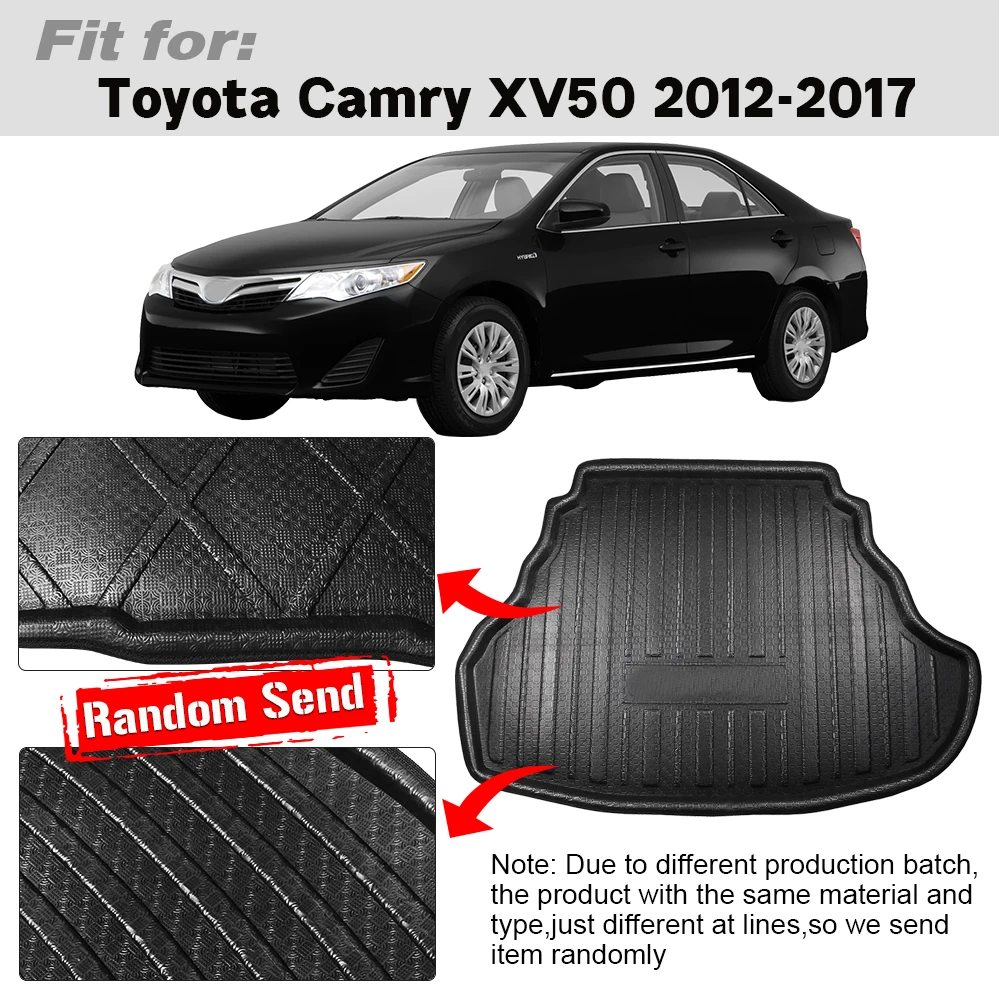 Buildreamen2 для Toyota Camry XV50 седан коврик багажника автомобиля поднос напольный
