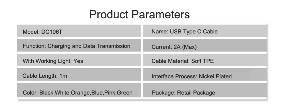 USB Type C Cable,USB C Cable,Type C Cable 11