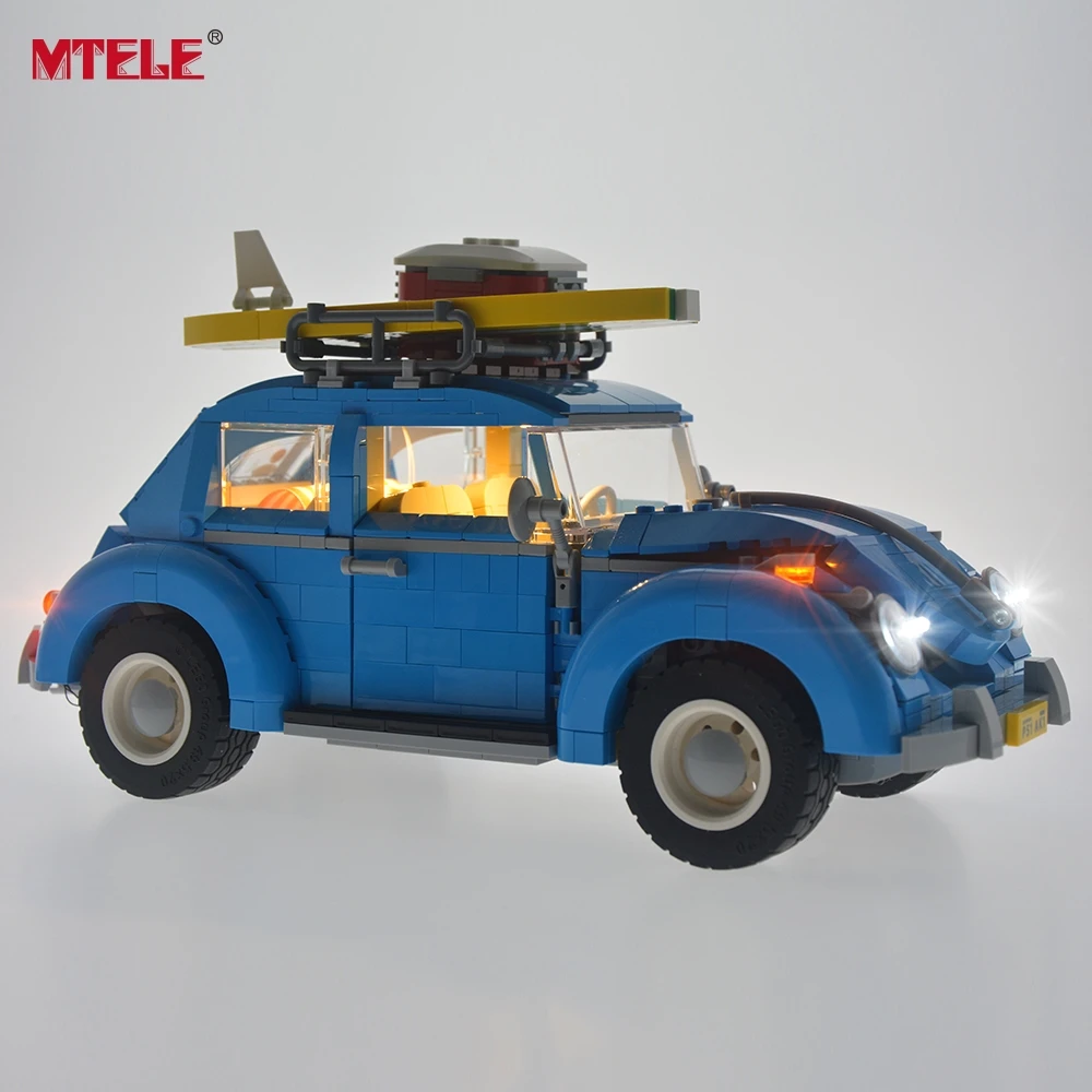 MTELE LED Light Kit For 10252 Beetle Building Lighting Set Compatile With 21003(Not Include The Model