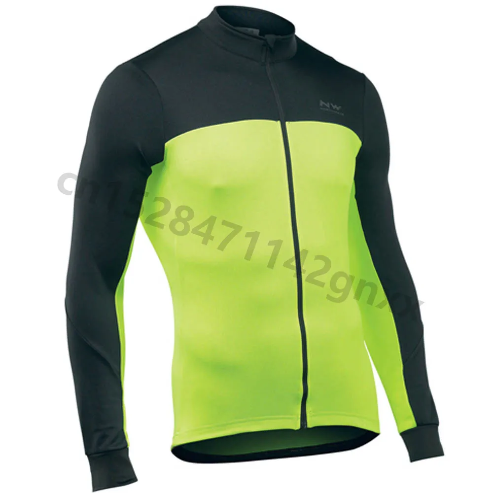 NW Ropa ciclismo, новинка, Мужская футболка с длинным рукавом для велоспорта, MTB, велосипедная рубашка, осенняя, дышащая, для спорта на открытом воздухе, гоночная одежда, A7 - Цвет: 12