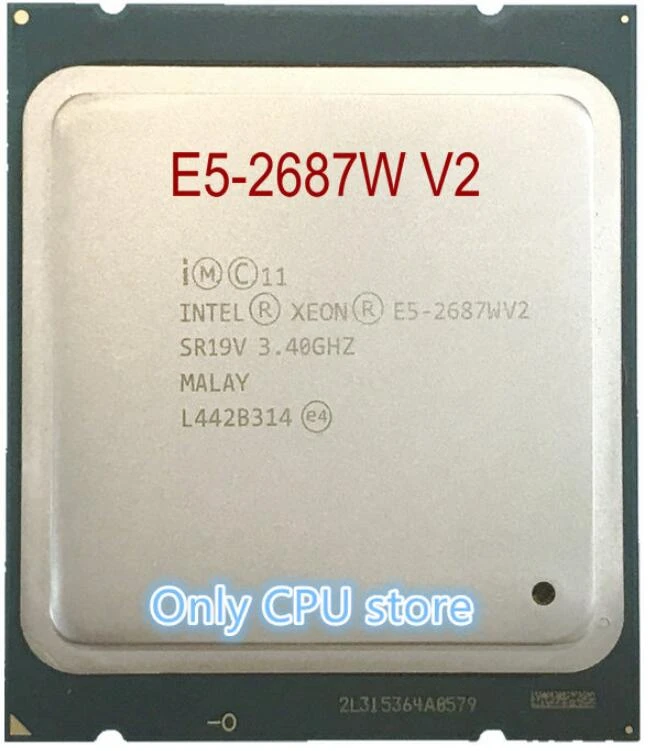Original Intel Xeon Cpu Oem Version E5-2687wv2 3.4ghz 25m 8cores 