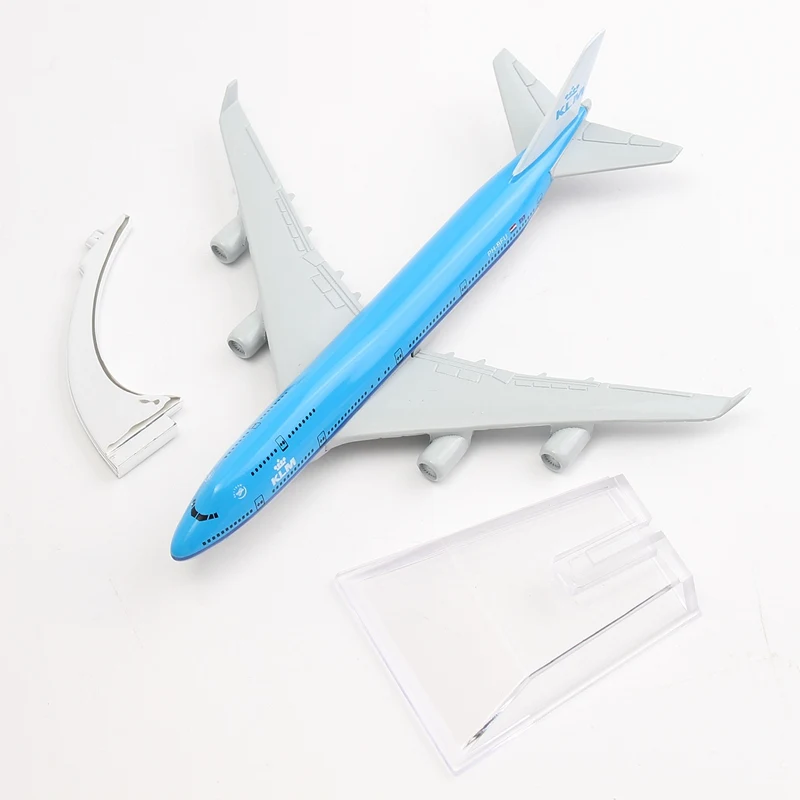 16 см металлические корейские авиалинии Boeing B747 KLM 1:400 Airways модель самолета Модель самолета Стенд самолет подарок