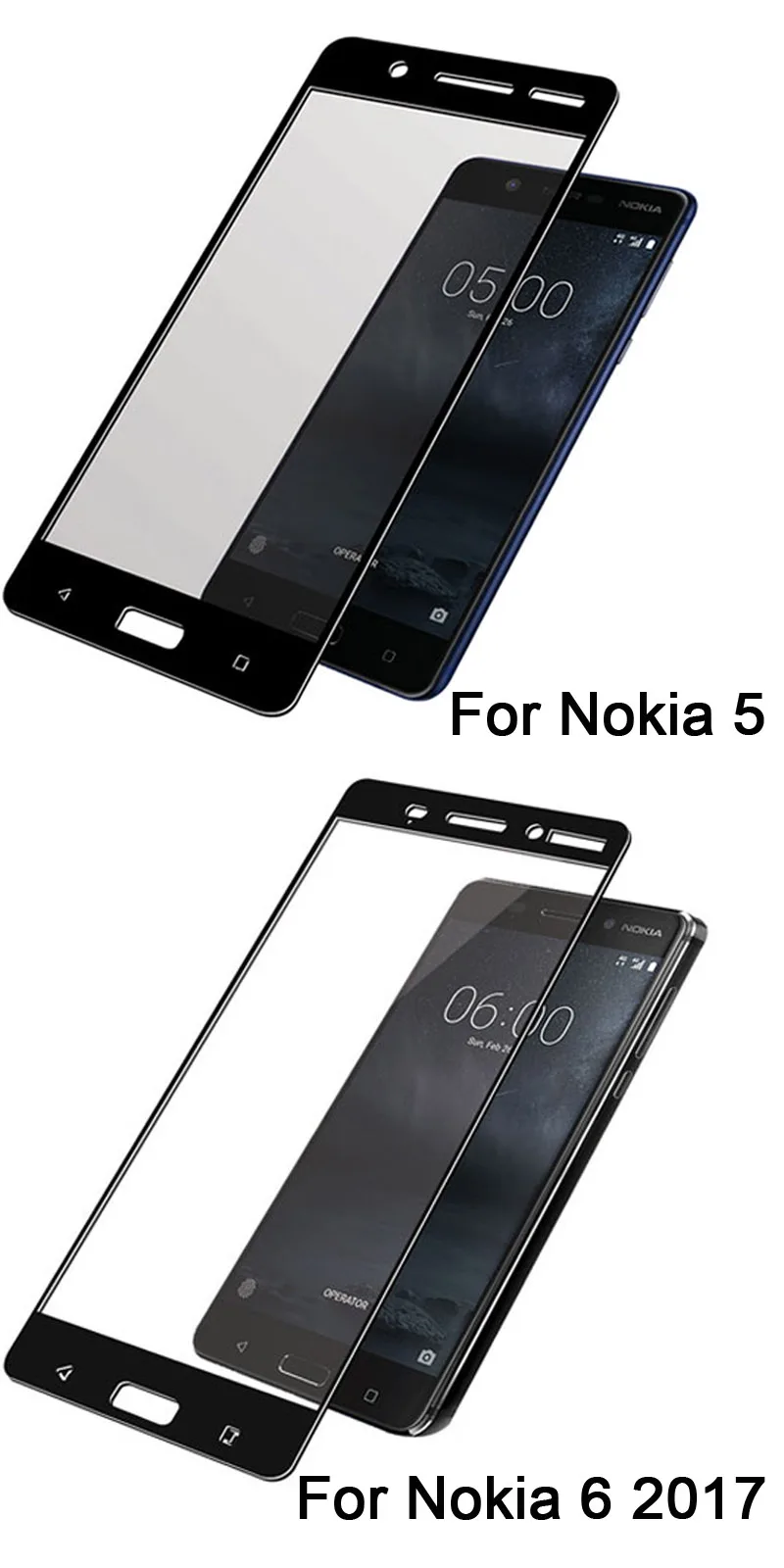 9D Защитное стекло для Nokia для детей возрастом 2, 3, 5, 6, 7 закалённое Защитное стекло для экрана для Nokia 2,1 3,1 5,1 6,1 плюс 7,1 8,1X5X6X7