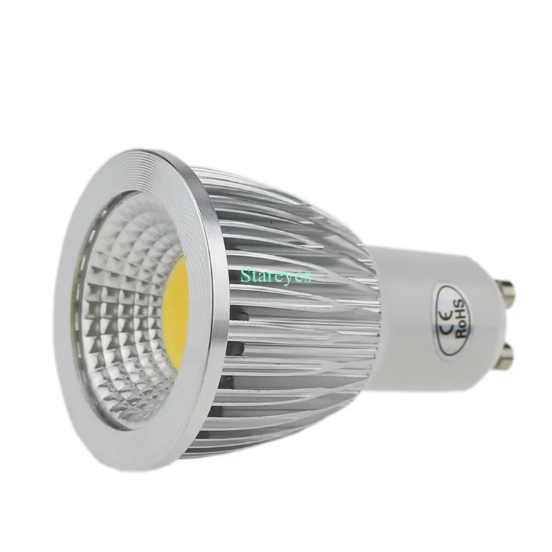 40 шт. Диммируемый 3 Вт 5 COB GU10 E27 B22 E14 GU5.3 MR16 (12 В) LED прожектор лампа Droplight светильник led