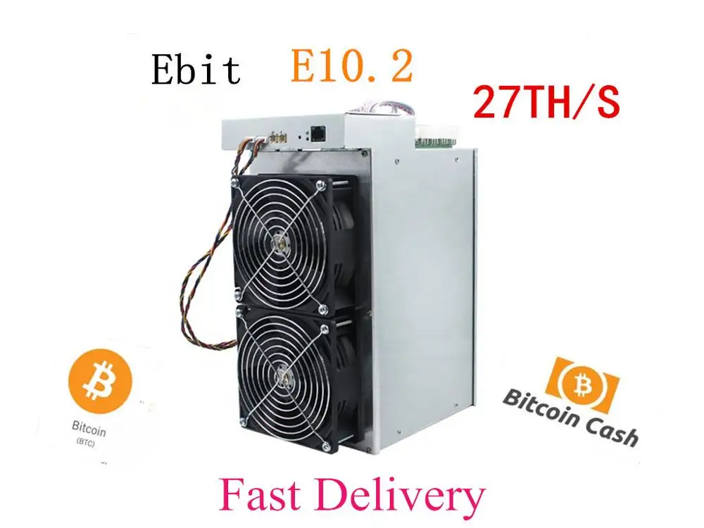 New Btc BCH Miner Ebit E10.2 27T SHA256 Better than E9i E10.3 Antminer S9 S9k S9j T9+ S11 S15 T15 WhatsMiner M3 | Компьютеры и офис