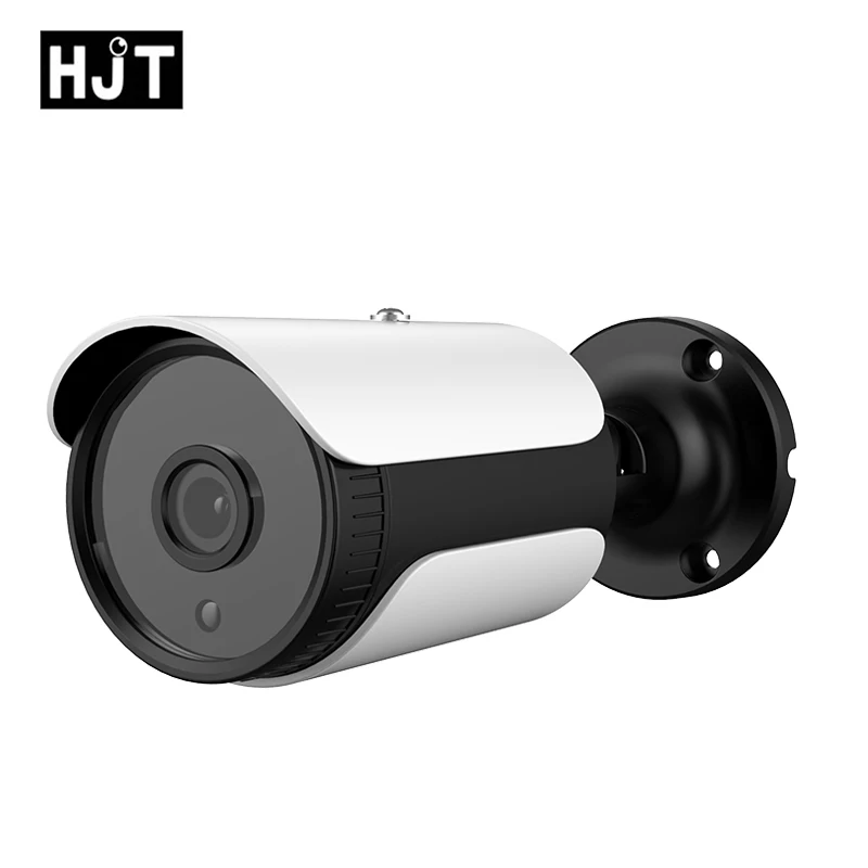 

HJT 720P 1.0MP IR Camera POE Audio CCTV Camera HD Network Outdoor IR Night Vision 48V Motion Detection