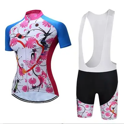 Летняя женская одежда для велоспорта с коротким рукавом,, женская одежда для горного велосипеда, одежда для горного велосипеда, одежда для гонок, Джерси, комбинезон, шорты, комплекты, Майо - Цвет: Sets 5