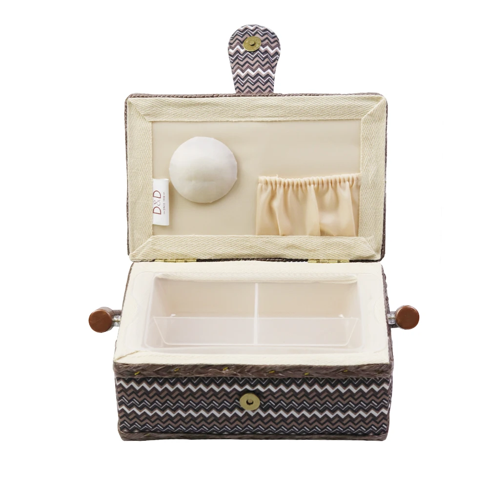 Тканевый швейный набор в коробке корзина для шитья иглы ножницы многофункциональные швейные аксессуары инструменты коробка для хранения Ткань Ремесло мама подарки