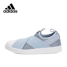

Blue Pink Adidas Originals Sneakers SUPERSTAR SLIP Women's Breathable Skateboarding Shoes Low-tops Genuine Adidas Sneakers Women