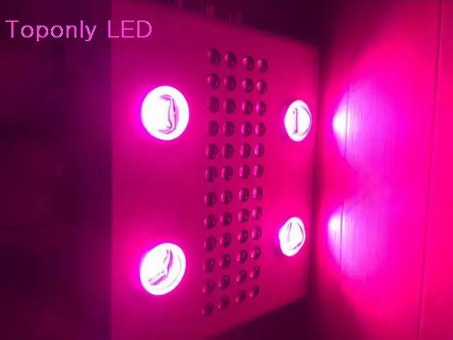 550 Вт COB полный спектр светодиодный регулятор освещения для выращивания диммеров костюм для комнатных клон овощей и цветения сцены 50 шт./лот DHL