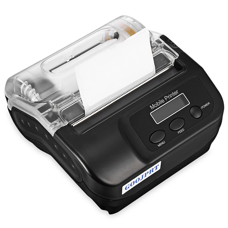 

GOOJPRT SP400 80mm Portable Bluetooth Thermal Mobile Label Printer Sticker Printing Machine For Windows Android IOS