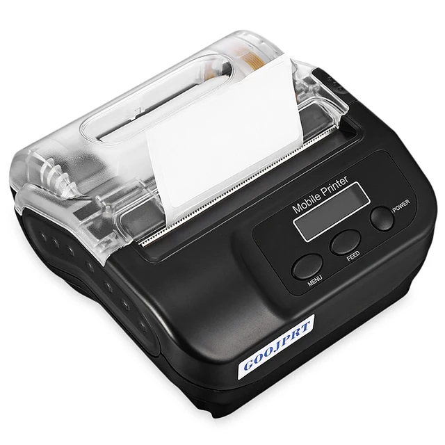 Best Price GOOJPRT SP400 80mm Portable Bluetooth Thermal Mobile Label Printer Sticker Printing Machine For Windows Android IOS Best Price GOOJPRT SP400 80mm Portable Bluetooth Thermal Mobile Label Printer Sticker Printing Machine For Windows Android IOS