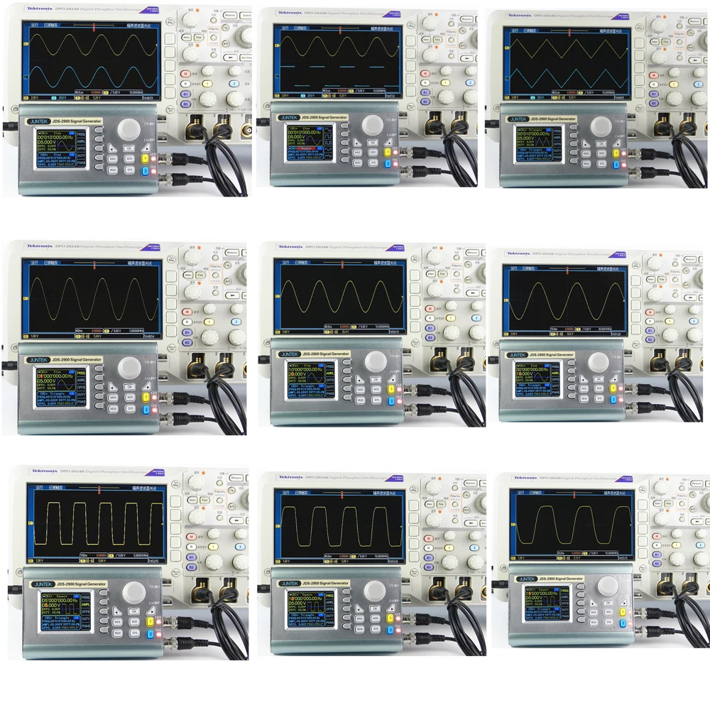 JDS2900 генератор сигналов функция генератор портативный цифровой контроль двухканальный DDS произвольной формы импульсный Частотомер