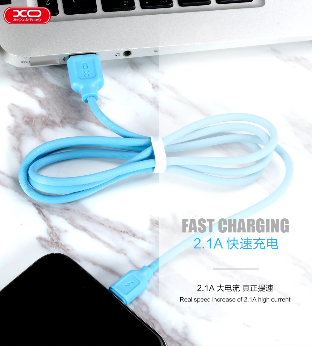 2.1A данных мобильного телефона Тип C кабель Micro USB для samsung Xiaomi iPhone iPad зарядный Lightning