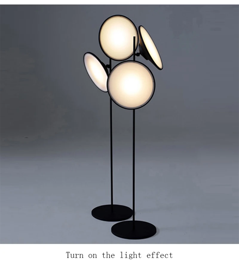 Постмодерн простой креативное оборудование Искусство гостиная напольная Светодиодная лампа прикроватная Спальня модель интерьерная