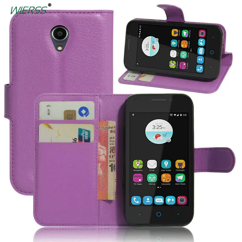 Для ZTE Blade L110 4 ''Бумажник Флип кожаный чехол для A110 телефона с подставкой Etui&gt|case