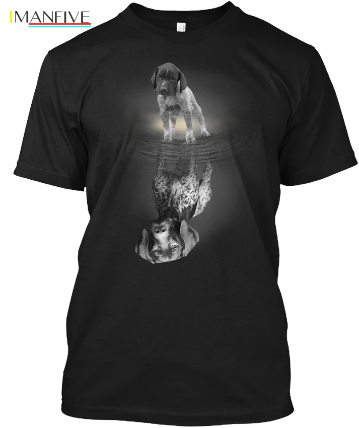 

German Shorthaired Pointer Popular Tagless Tee T-Shirt