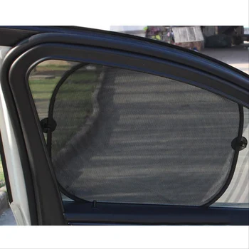 

Sun Visor Shade Shield Screen Sunscreen Black Car Window Auto Mesh Latest