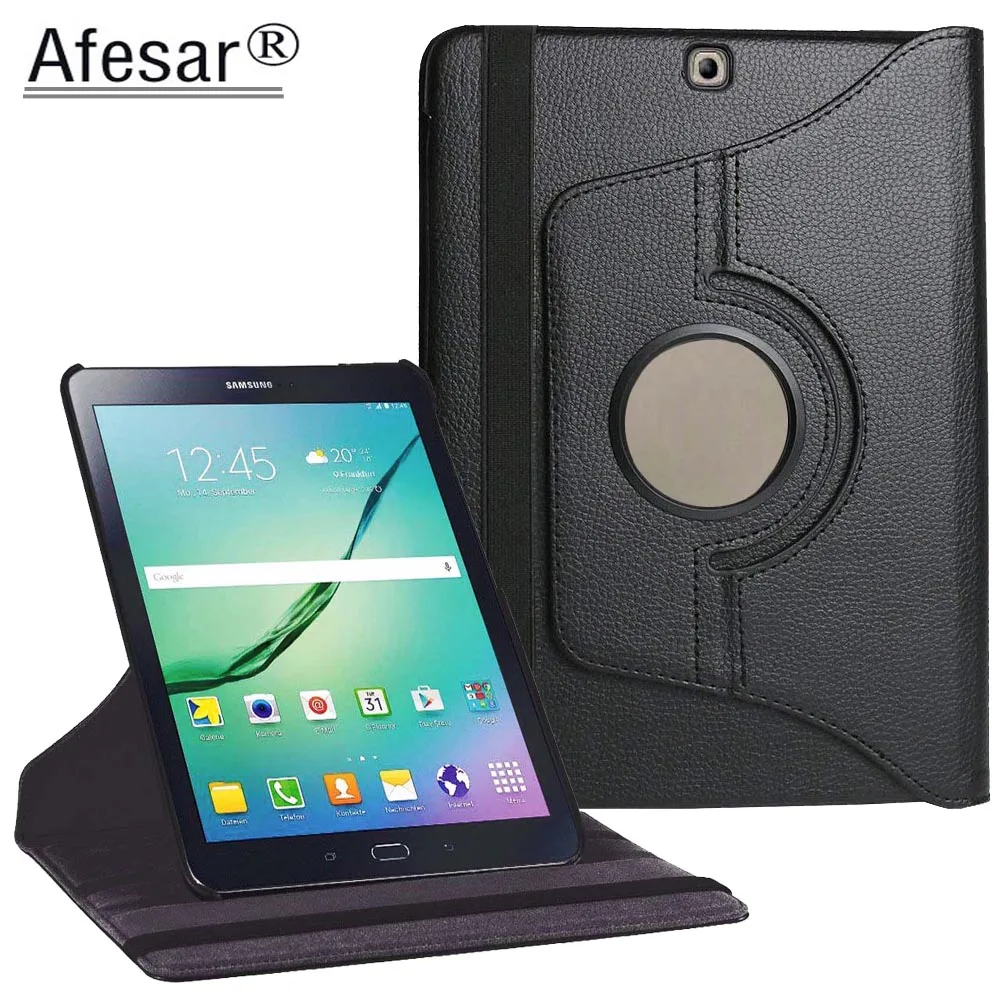 Tab s2 Sm-t810 T813 T815 T819 Case Luxo 360 Rotating Inteligente Premium pu Capa de Couro para Samsung Galaxy Tab s2 9.7 Case Tablet