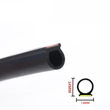 Car sticker door noise seal sealing strip For For Renault Megane 2 3 Captur Latitude Clio Scenic Laguna 2 Car-Styling
