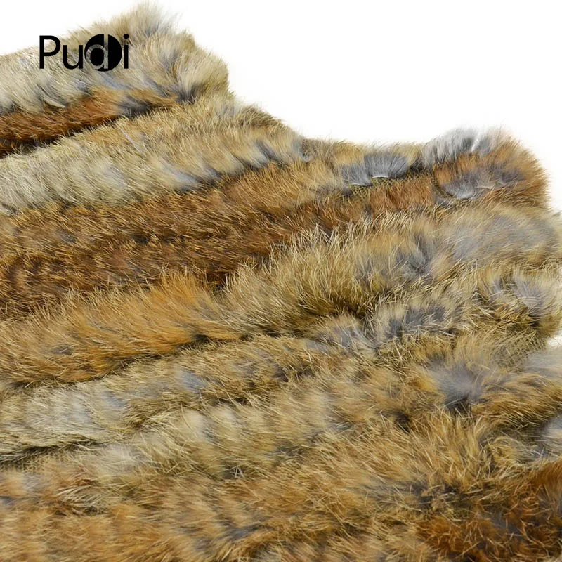 CK707 Настоящее Трикотажные кролика шаль пончо украл накидка халат палантин обертывание с мехом енота женская утепленная пальто/верхняя одежда