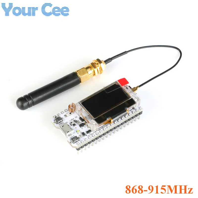 Модуль LoRa ESP32 Oled Wi Fi SX1276 868 МГц/915 МГц 30 шт. модуль IOT с антенной для Arduino электронный