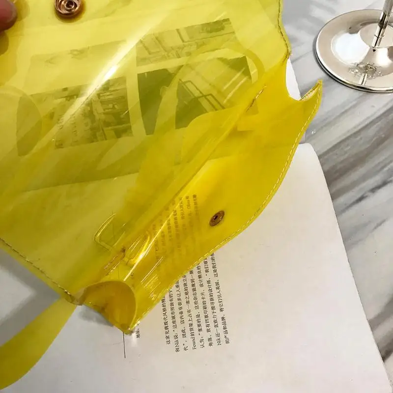 Прозрачный модный пляжный пояс поясная сумка женская летняя Новинка 2019 ПВХ поясная сумка для женщин дамы девушки прозрачные желе