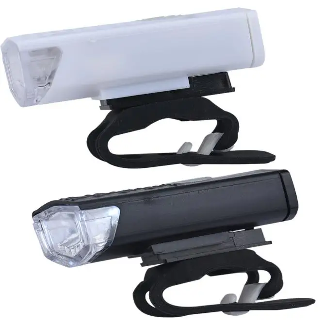 Discount Rechargeable USB 300lm LED MTB Road Bicycle Bike Flashlight Front Bicycle Cycling Light Headlight Headlamp Bycicle Light 7