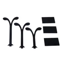 3 шт. Т-образные серьги Дисплей Держатель для полки стойки контейнер Ювелирные изделия Органайзер стойки серьги-гвоздики держатель дисплей стойка