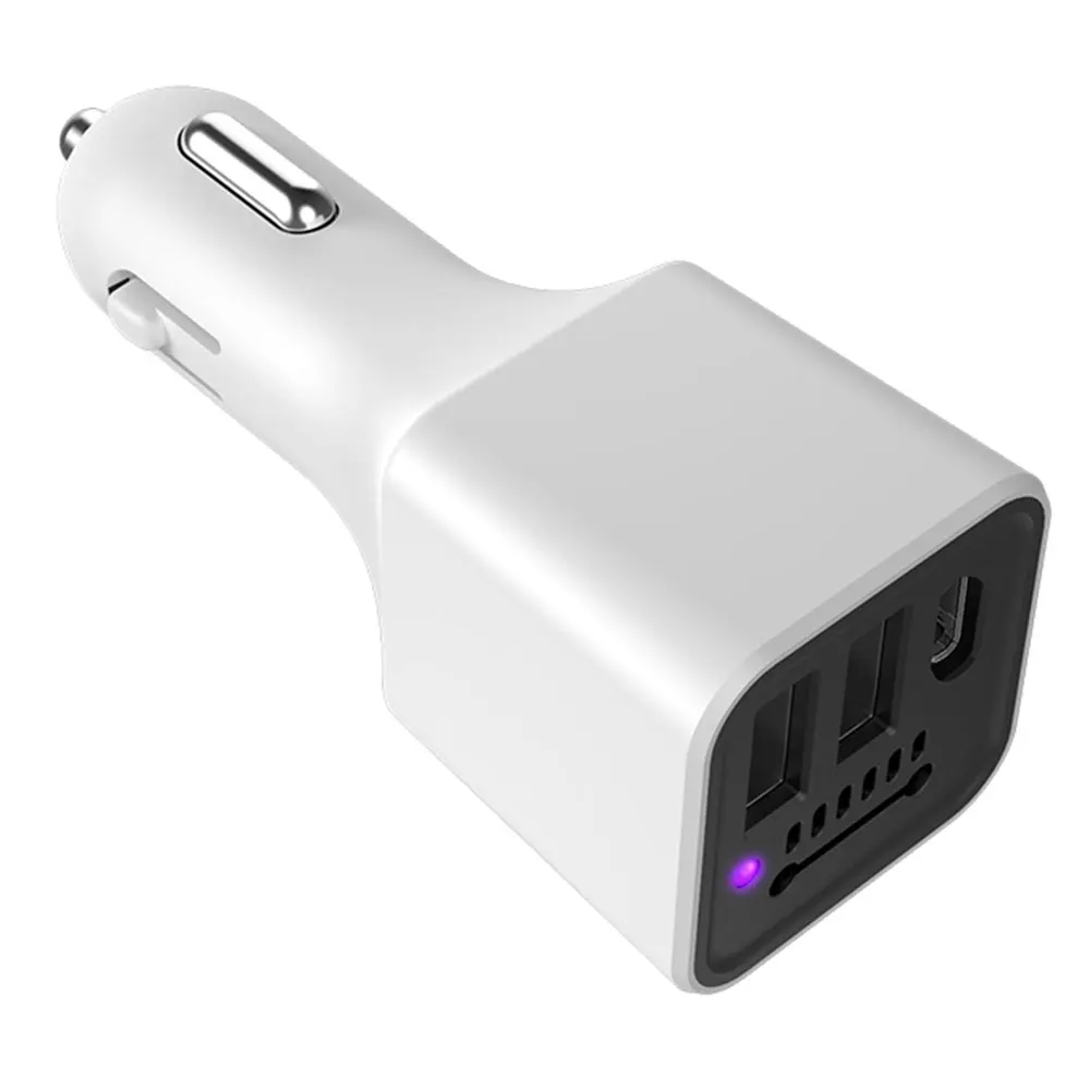 Двойной USB автомобильный очиститель воздуха зарядное устройство прочное зарядное устройство для USB Прямая
