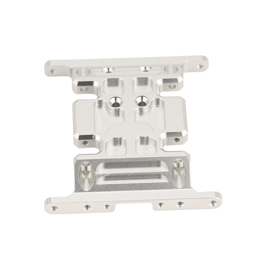 Aluminum Alloy Metall Geschwindigkeit-Center Skid Plate Für 1:10 RC Axial SCX10