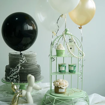 

Birdcage for cupcake party decorating tools wedding sweet dessert table supplier baker showcase cake stand balloon rack