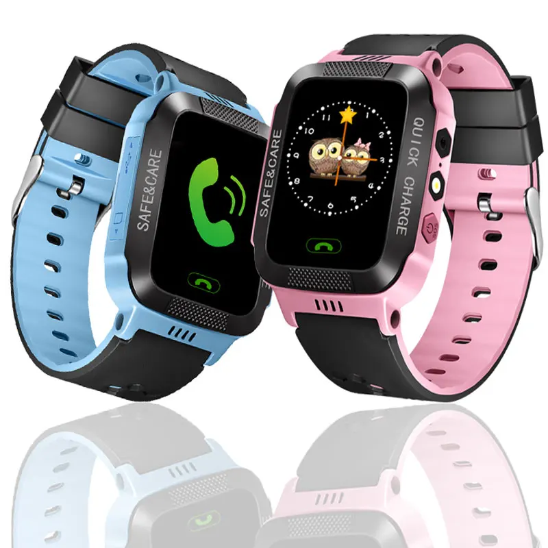

Facebook Smart Watch For Kids Safe LBS SOS Camera SIM Call Baby Wristwatch Waterproof Gift For Children GPS PK DZ09 A1 Men Women