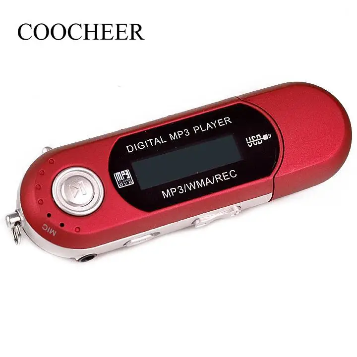 For WMA MP3 MP4Music Player With LCD Screen Earbud USB TF Card/Micro SD