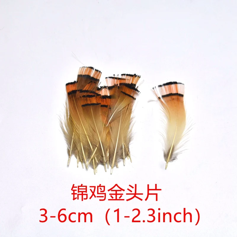 

Wholesale 50 PCS 1.6-2.4inch/4-6cm Natural Pheasant Feathers High Quality DIY Stage mask Plumes Wedding party Decorations