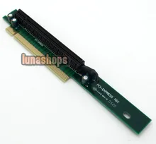 Special 90 degree PCI-E 16X Protector Extender Extension Riser Card Adapter for 1U