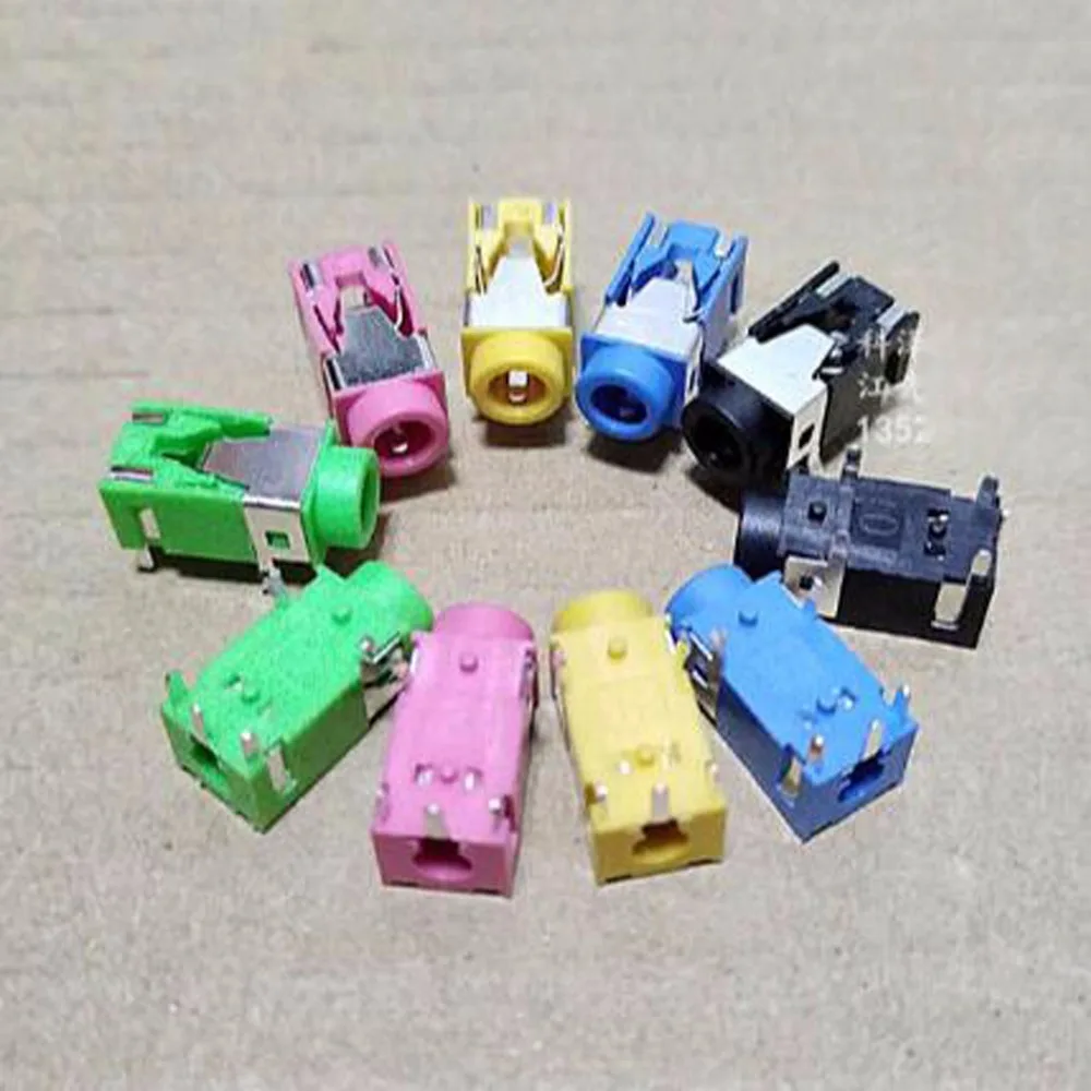 

25pcs Five color 3.5mm Headphone Jack PJ-322 Audio Female Socket 5P Power socket connector