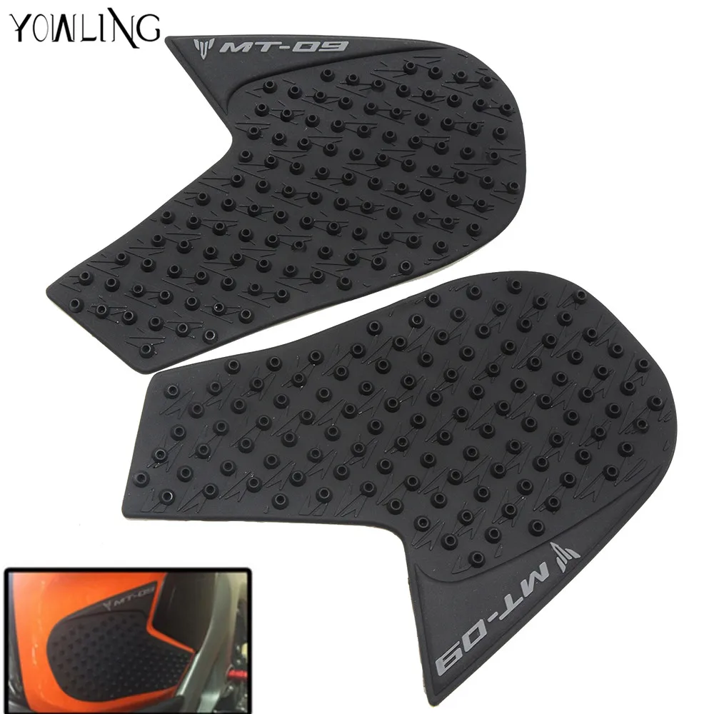 For yamaha mt-09 fz09 mt 09 mt09 fz 09 2014-2016 Tank Pad Protector Sticker Decal Gas Knee Grip Tank Traction Pad Side 3M