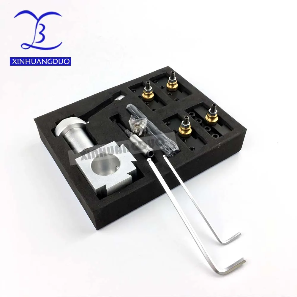 Mini CNC Lathe Tool Holder Quick Change Tool Post Cutter Holder Screw Kit Set Boring Bar Turning Facing Wrench