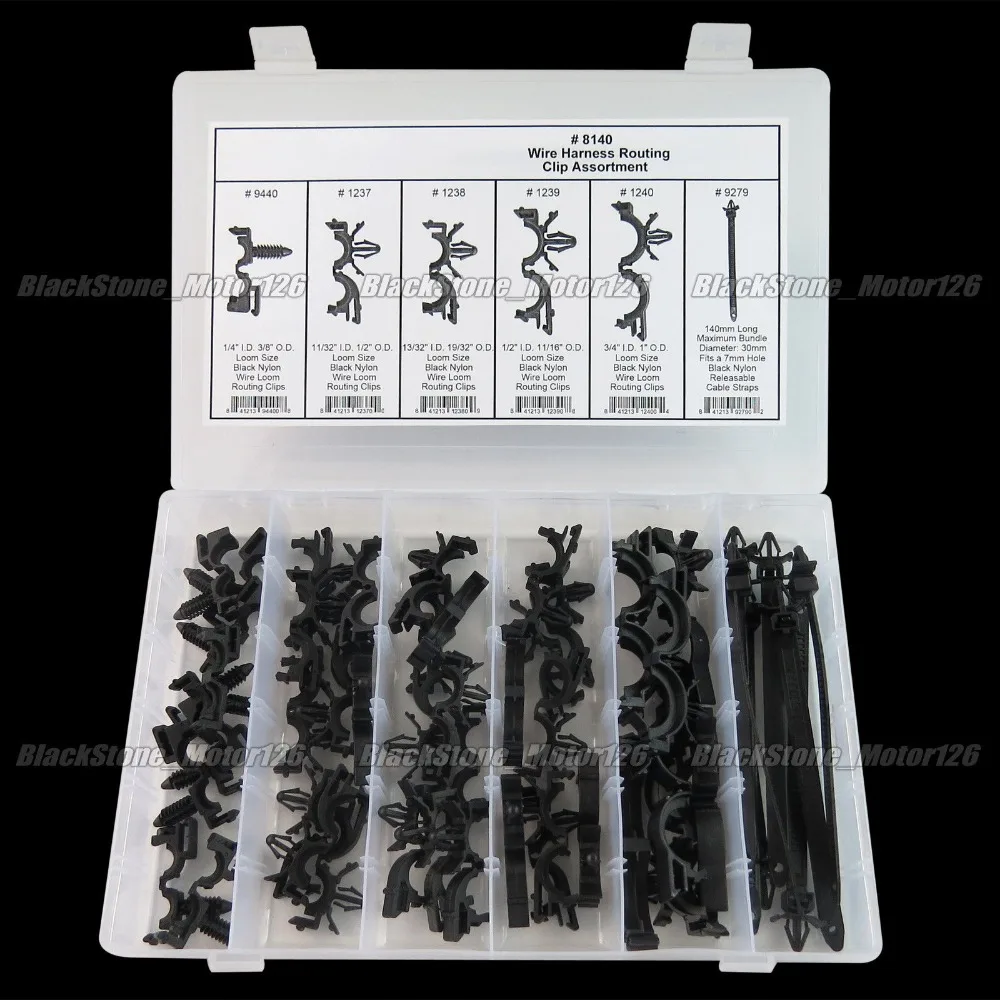 BBQ@FUKA 54pcs Wire Harness Wire Routing Clip Assortment Car Fastener Clip Kits Fit For GM Honda Mazda -in Auto Fastener & Clip from Automobiles ...