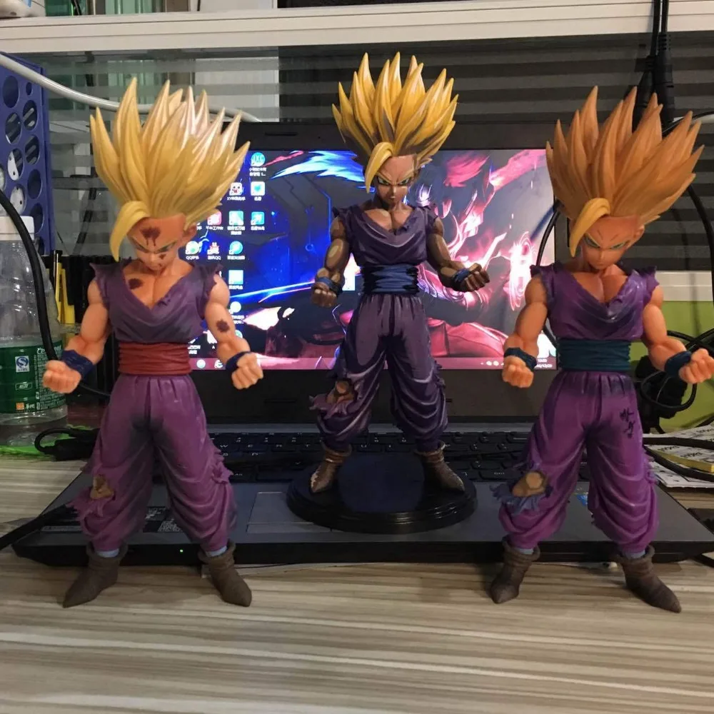 Аниме Dragon Ball Z MSP Son Gohan Master Stars Piece 24 см новые dbz фигурки Dragonball Коллекционная модель