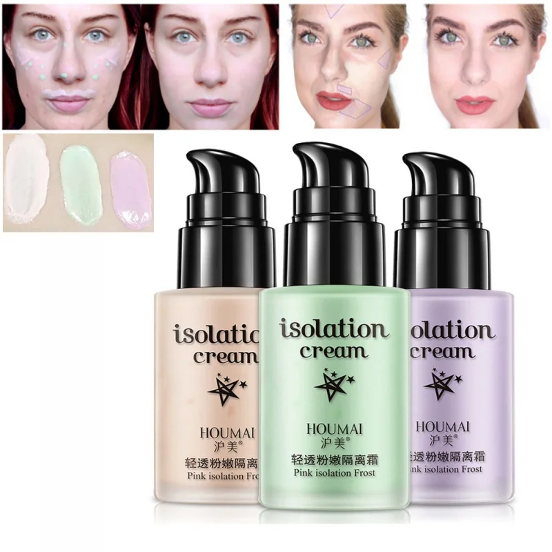 

Face Color Corrector Cream Base Foundation Primer Makeup Natural Liquid Make Up
