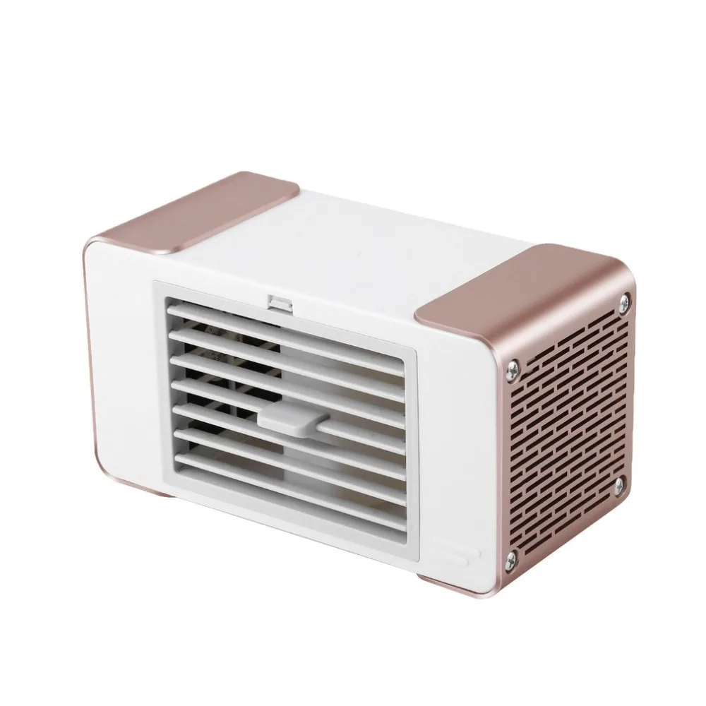 USB enfriador de aire de uso Personal de aire acondicionado a casa de escritorio de oficina de Enfriamiento del refrigerador sin hoja de Ventilador aire acondicionado Ventilador regalos
