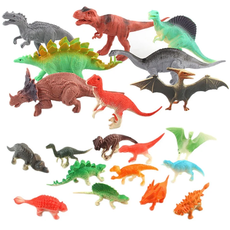Materials Platter Realistic Dinosaurier Spielzeug Set Party